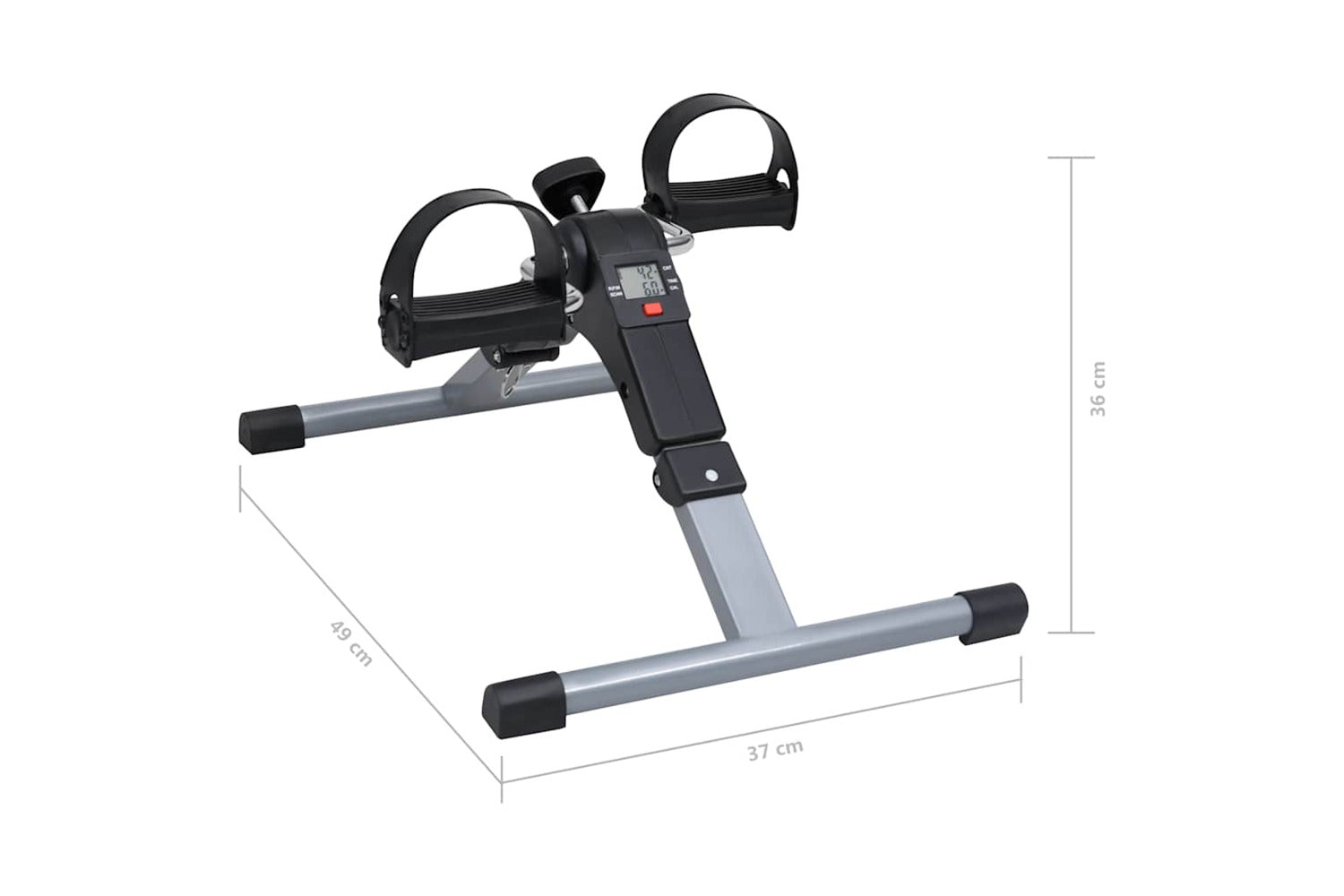Vidaxl Pedal Exerciser For Legs And Arms With Lcd Display-8