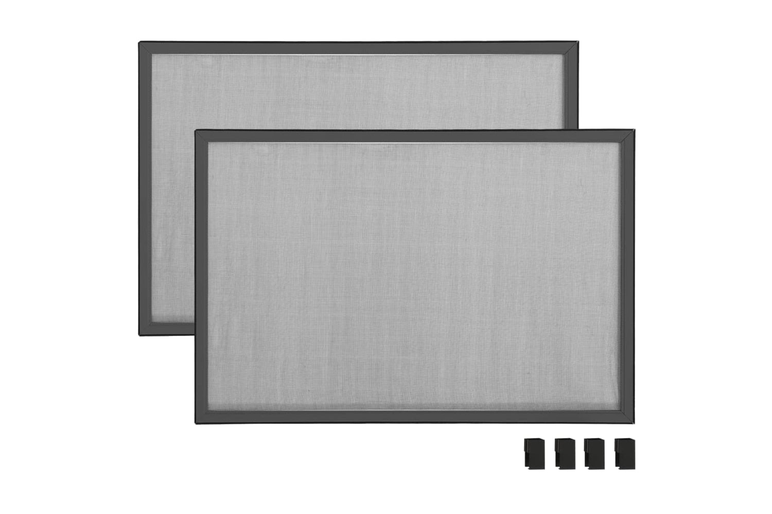 Vidaxl 149040 Extendable Insect Screen For Windows Anthracite-5
