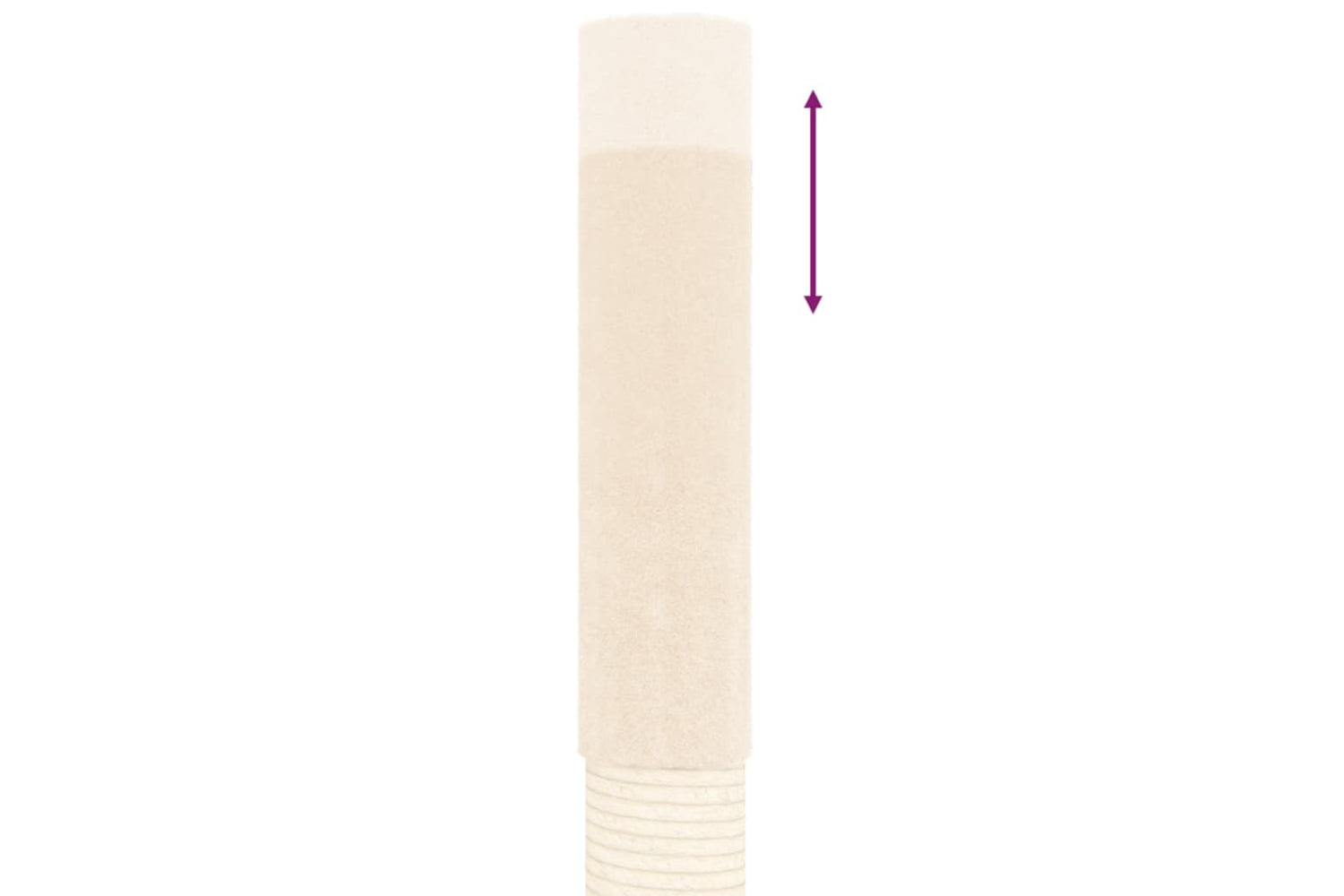 vidaXL 171612 Floor To Ceiling Cat Tree Cream 277-303cm-6