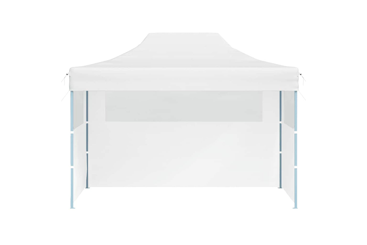 Vidaxl Professional Folding Party Tent With 3 Sidewalls 3x4 M Steel White-3