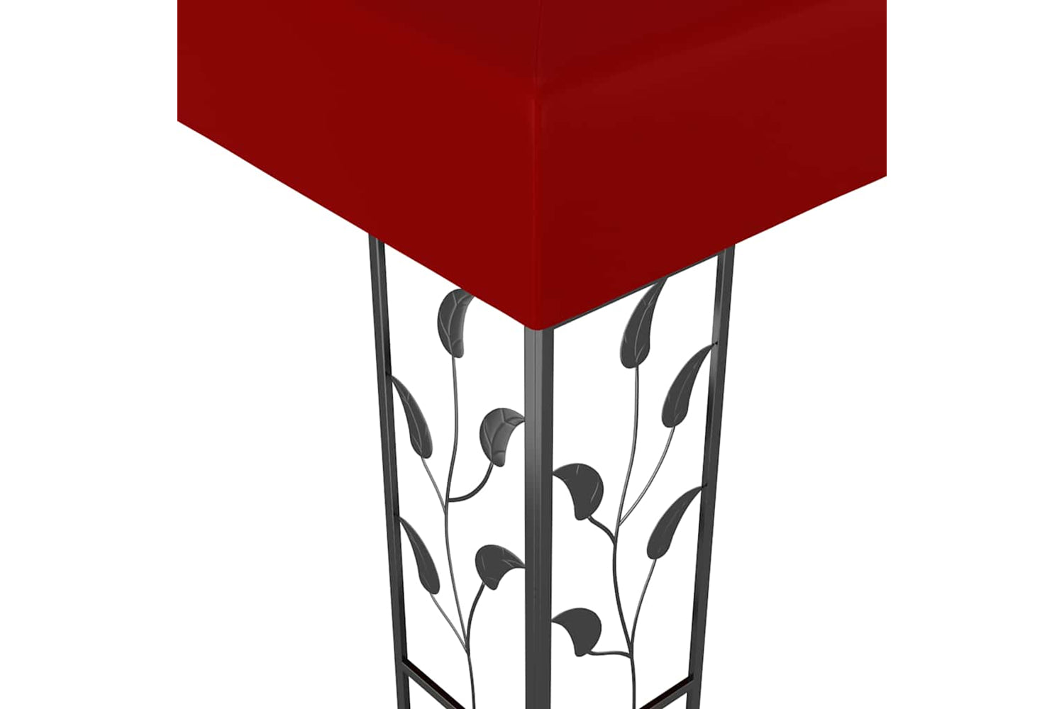Vidaxl 47947 Gazebo 3x3 M Wine Red-3
