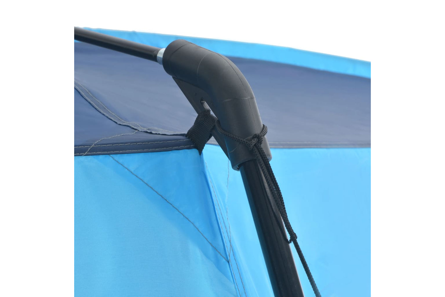 Vidaxl Pool Tent Fabric 660x580x250 Cm Blue-3
