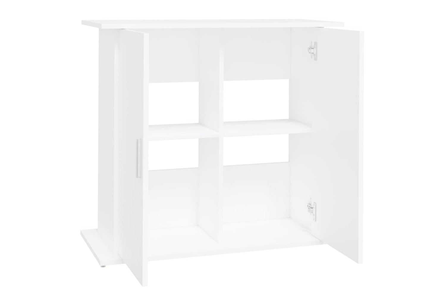 vidaXL 833599 Aquarium Stand White 81x36x73cm Engineered Wood-5