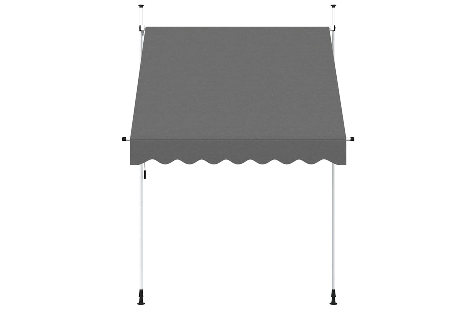 vidaXL 143688 Manual Retractable Awning 200cm Anthracite-2