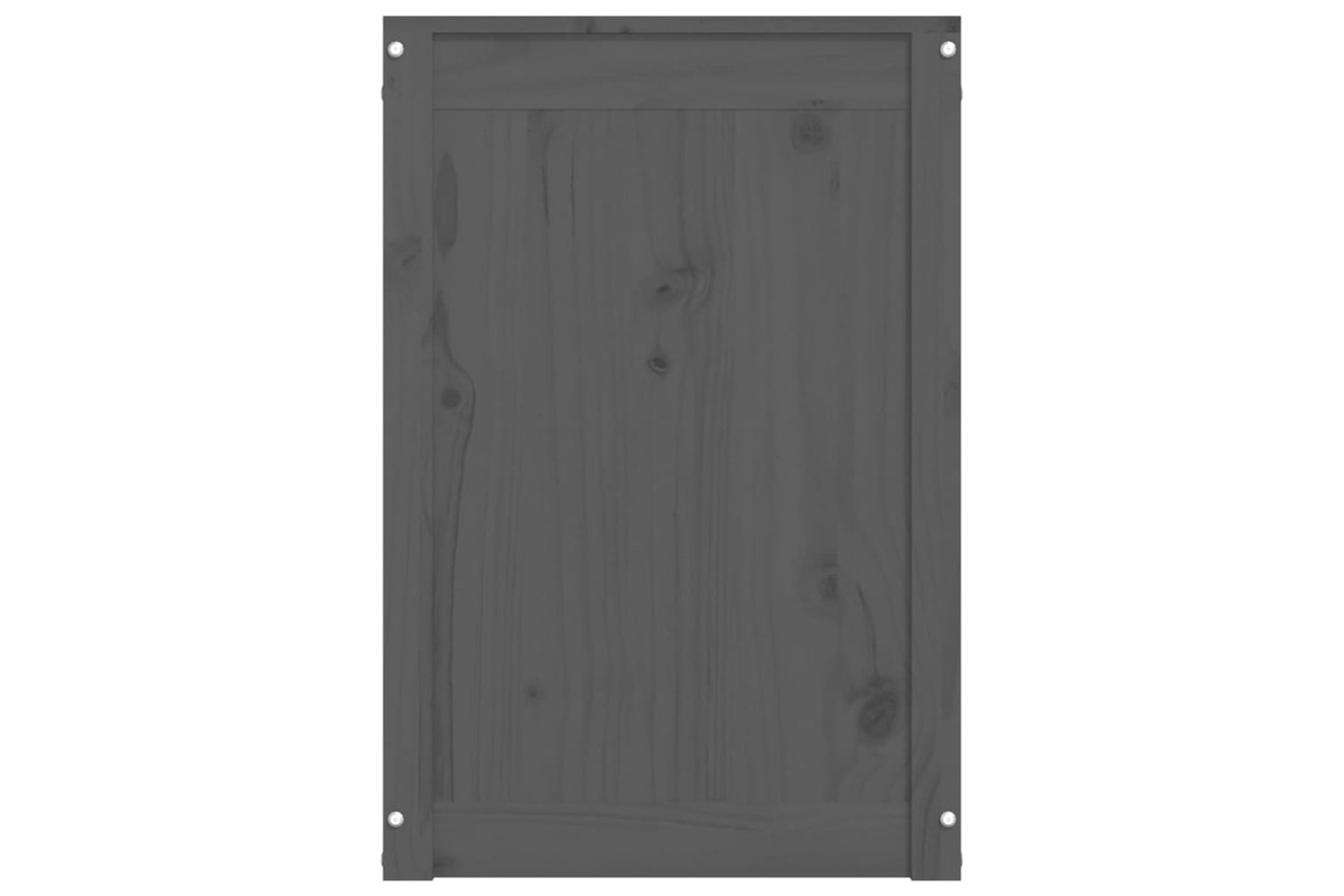 vidaXL 823571 Laundry Box Grey 88.5x44x66cm Solid Wood Pine-6