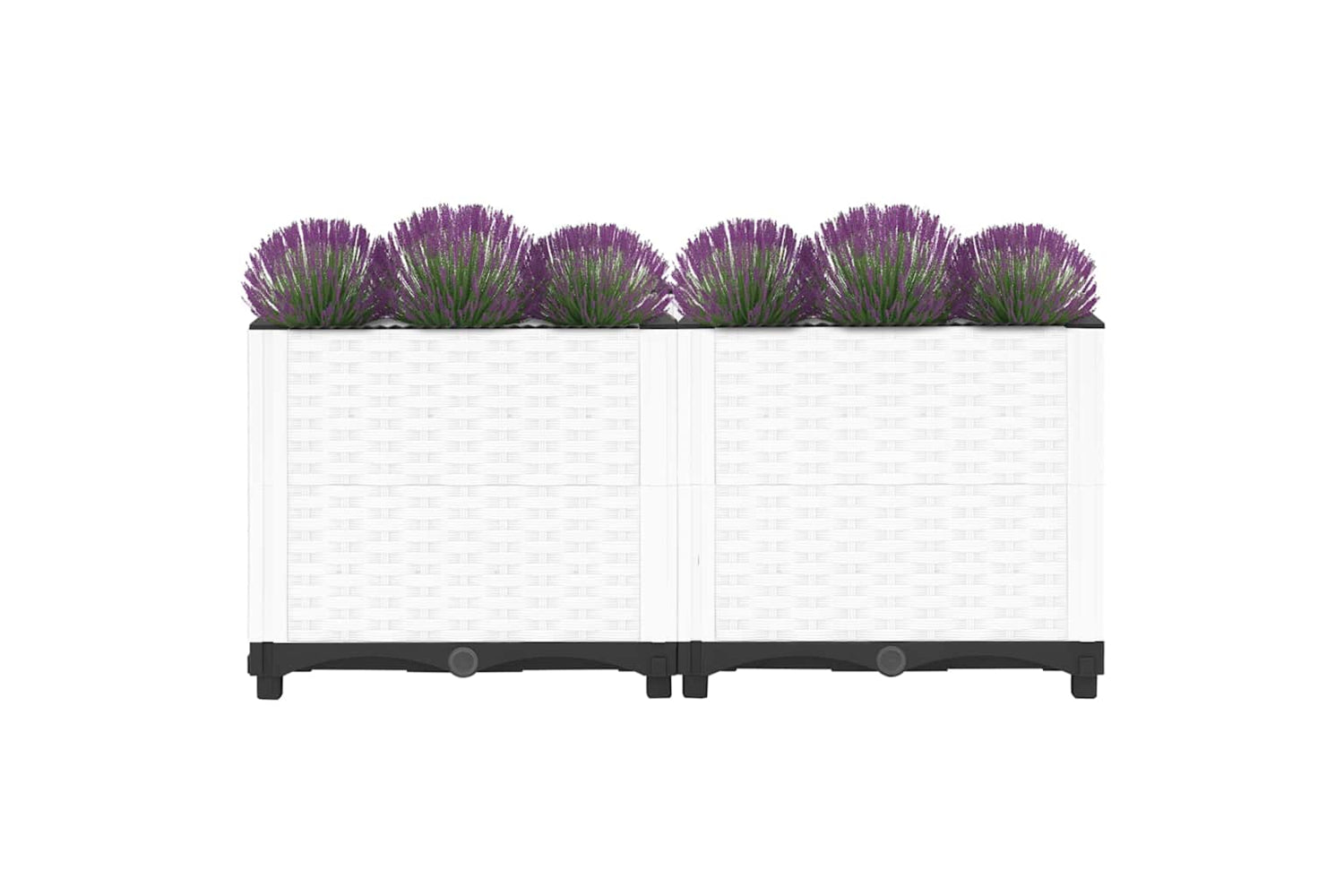 vidaXL Raised Bed 80x40x38cm Polypropylene-3