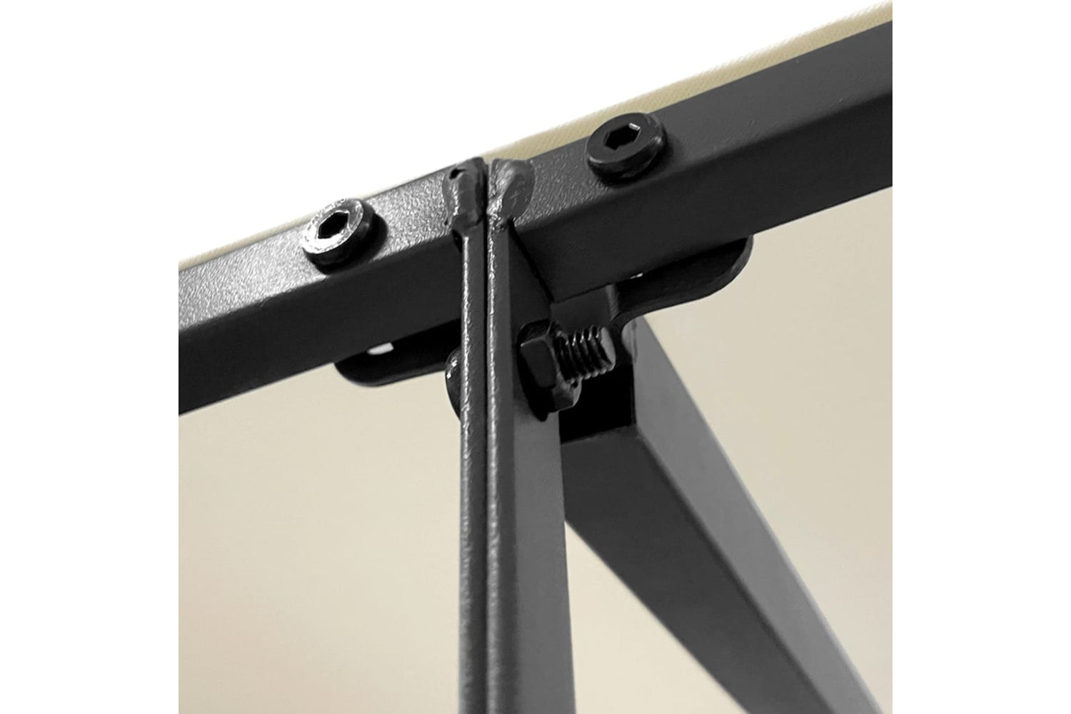 Vidaxl 362391 Canopy Cream 2x2.3 M 180 G/mâ² Fabric And Steel-4