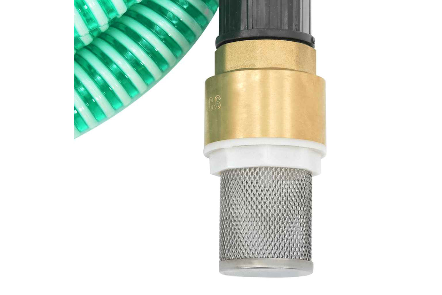 vidaXL 151046 Suction Hose With Brass Connectors 10 M 25mm Green-5