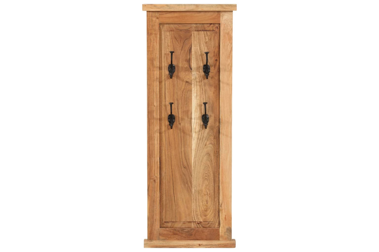 vidaXL 337854 Coat Racks 2 Pcs Solid Wood Acacia 38x100cm-4