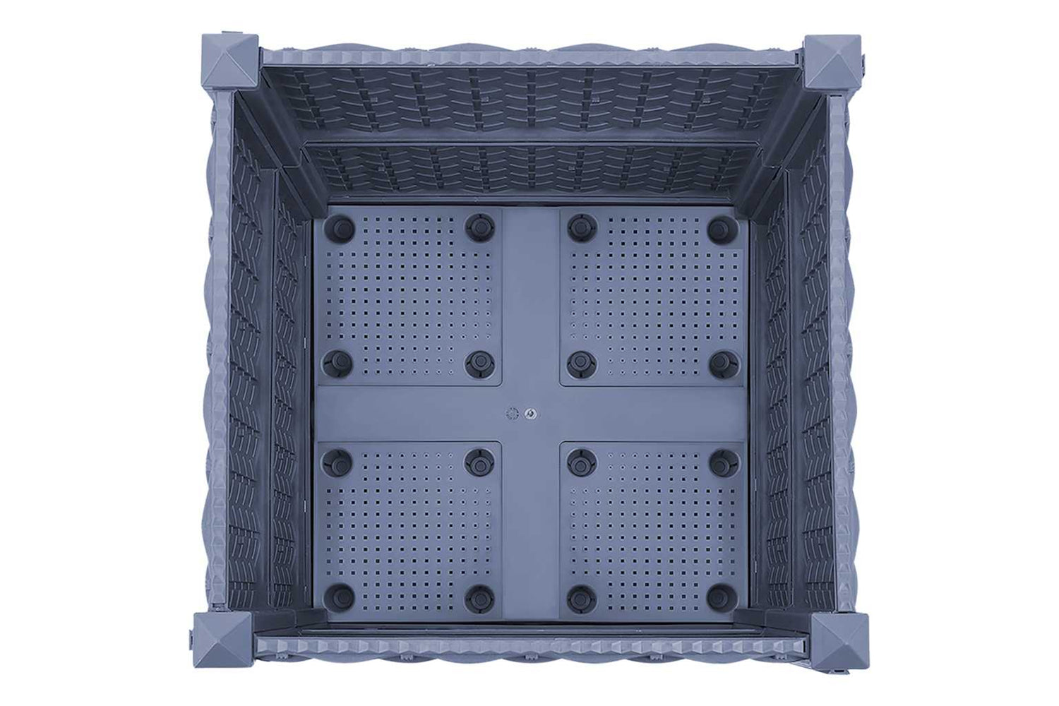 vidaXL Raised Bed 40x40x38cm Polypropylene-4