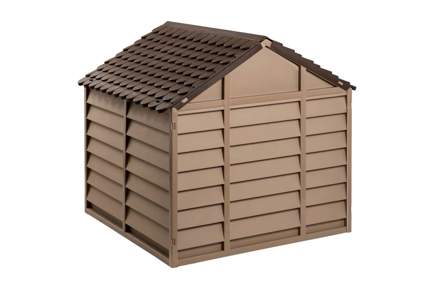 vidaXL 94214 Dog House Brown 86x84x82cm Polypropylene-4