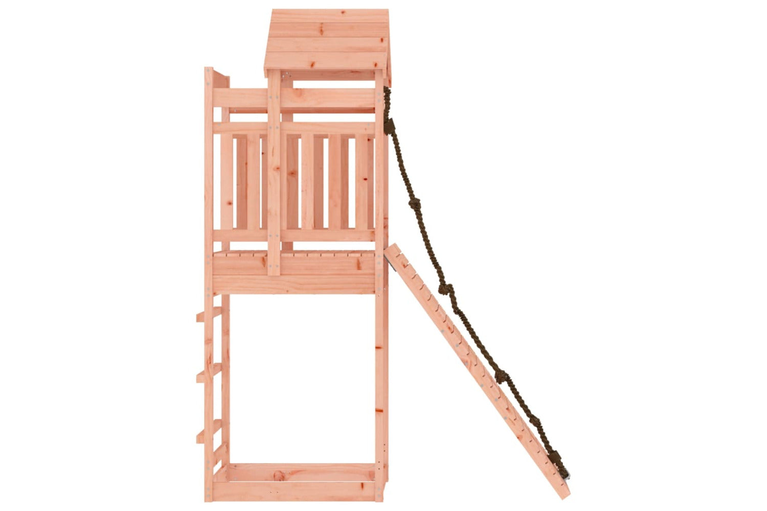 Vidaxl 3156941 Playhouse With Climbing Wall Solid Wood Douglas-6