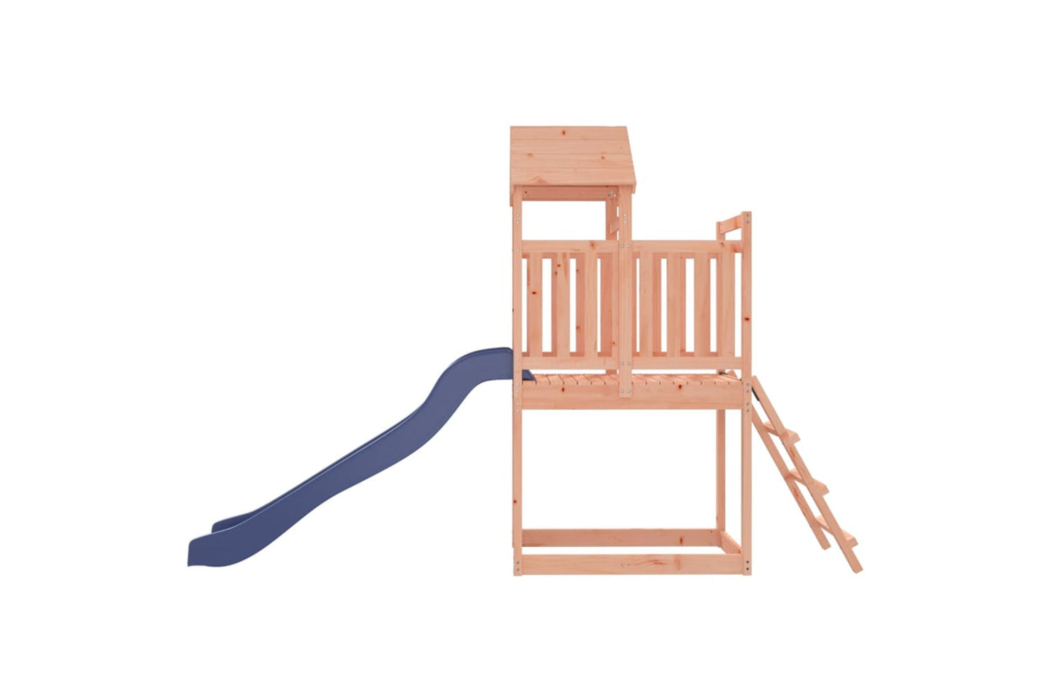 Vidaxl 3155865 Playhouse With Slide Ladder Solid Wood Douglas-6