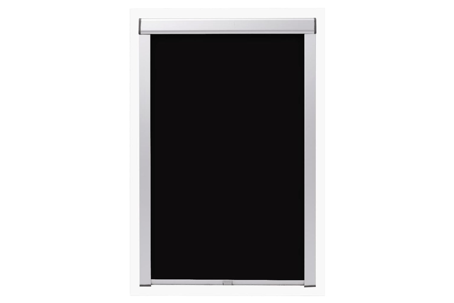 Vidaxl Blackout Roller Blind Black Sk06-3