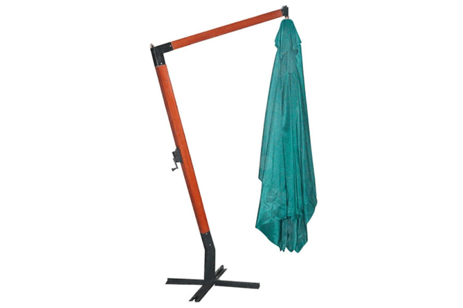 vidaXL 40079 Floating Parasol Melia 300 X 400cm Green-3