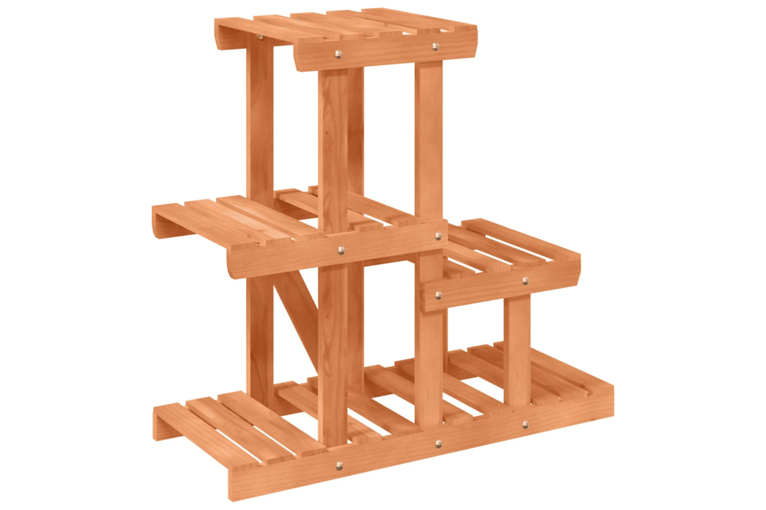 vidaXL 362870 Flower Stand 58x25x51cm Solid Wood Fir-5