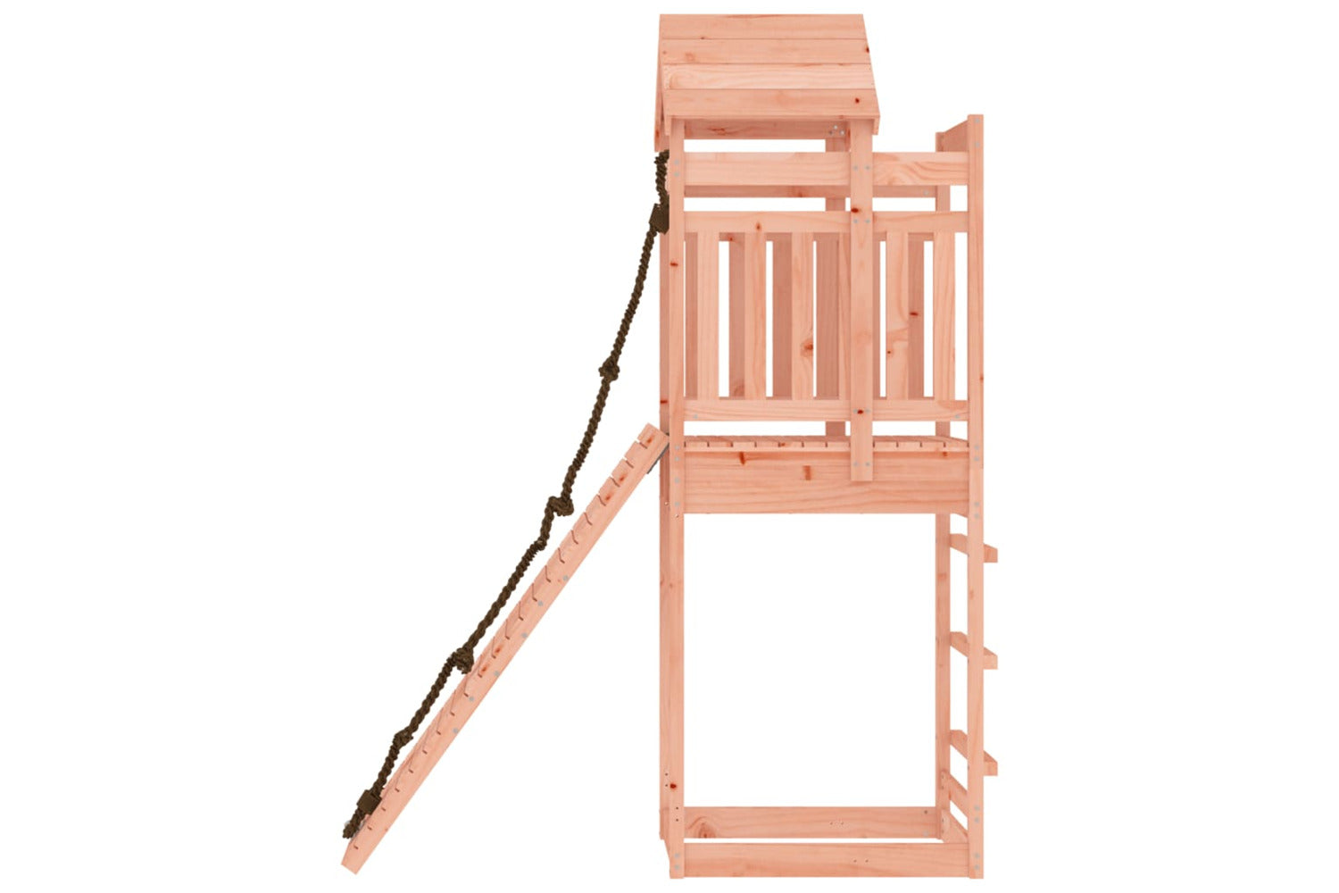 Vidaxl 3156941 Playhouse With Climbing Wall Solid Wood Douglas-5