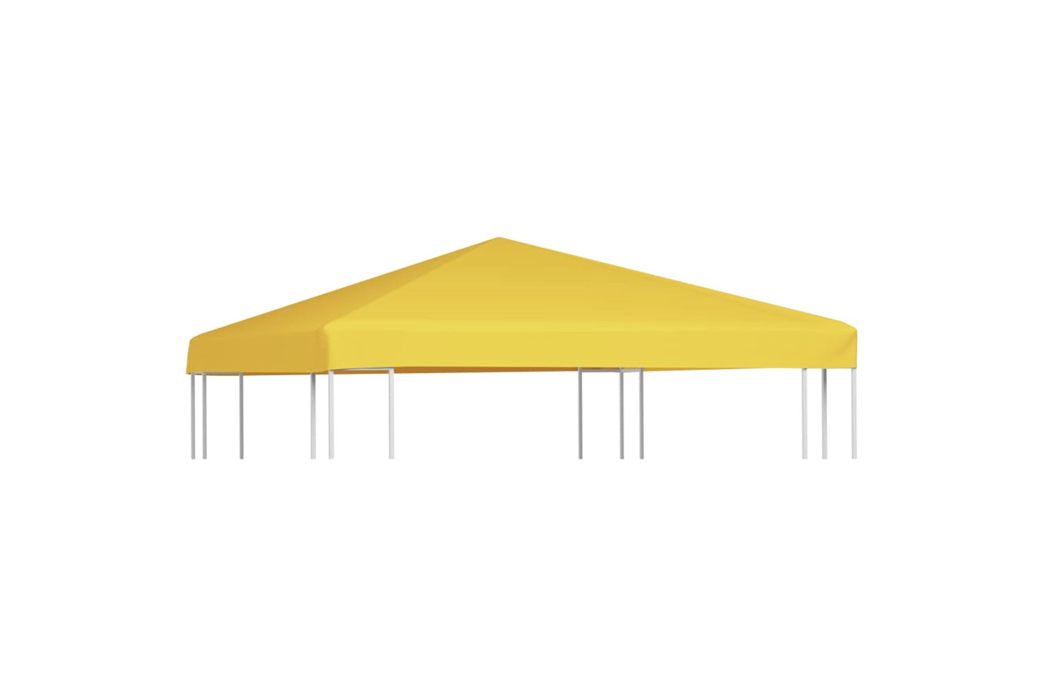 Vidaxl 312079 Gazebo Top Cover 270 G/mâ² 3x3 M Yellow-2