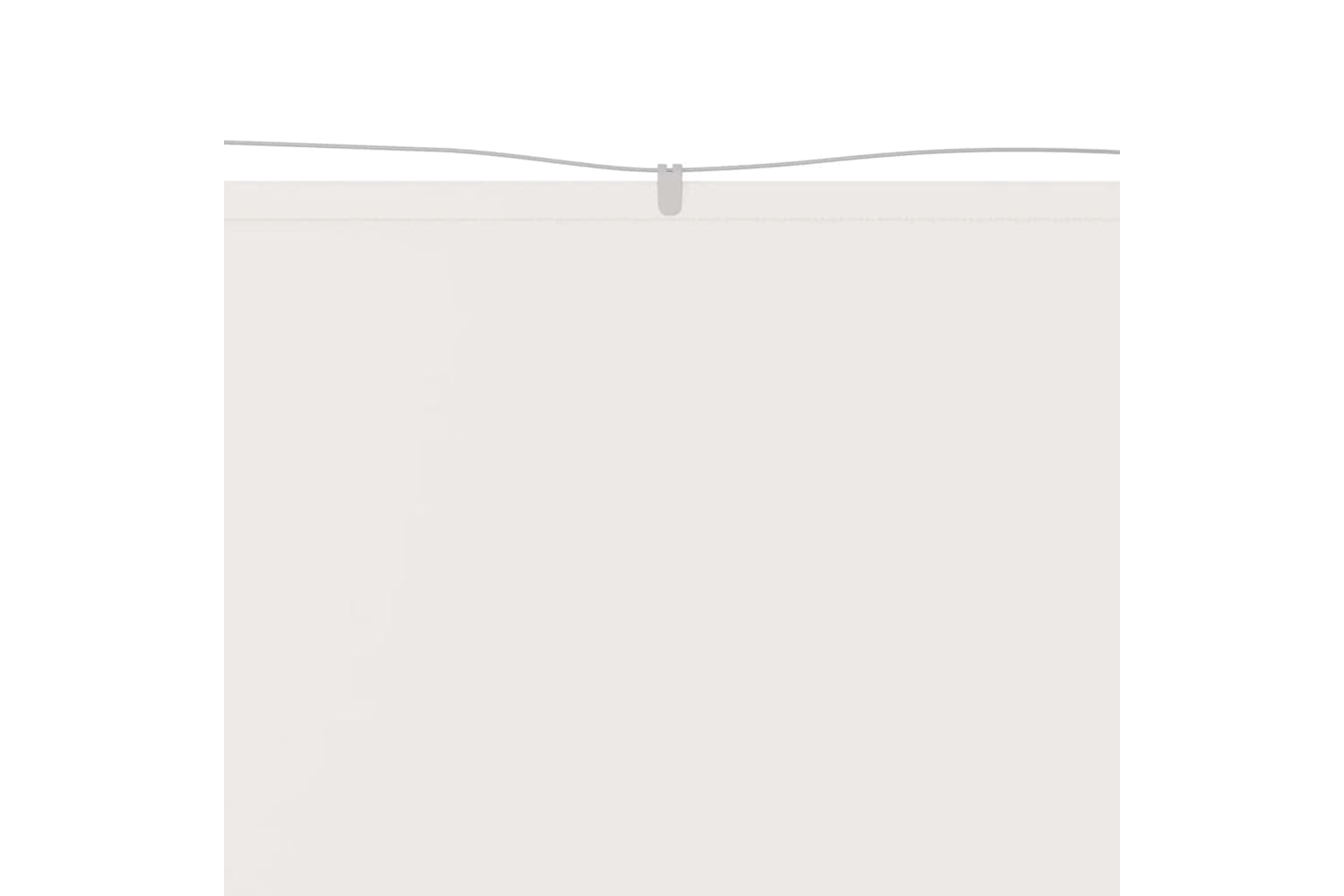 vidaXL 148154 Vertical Awning White 60x800cm Oxford Fabric-2
