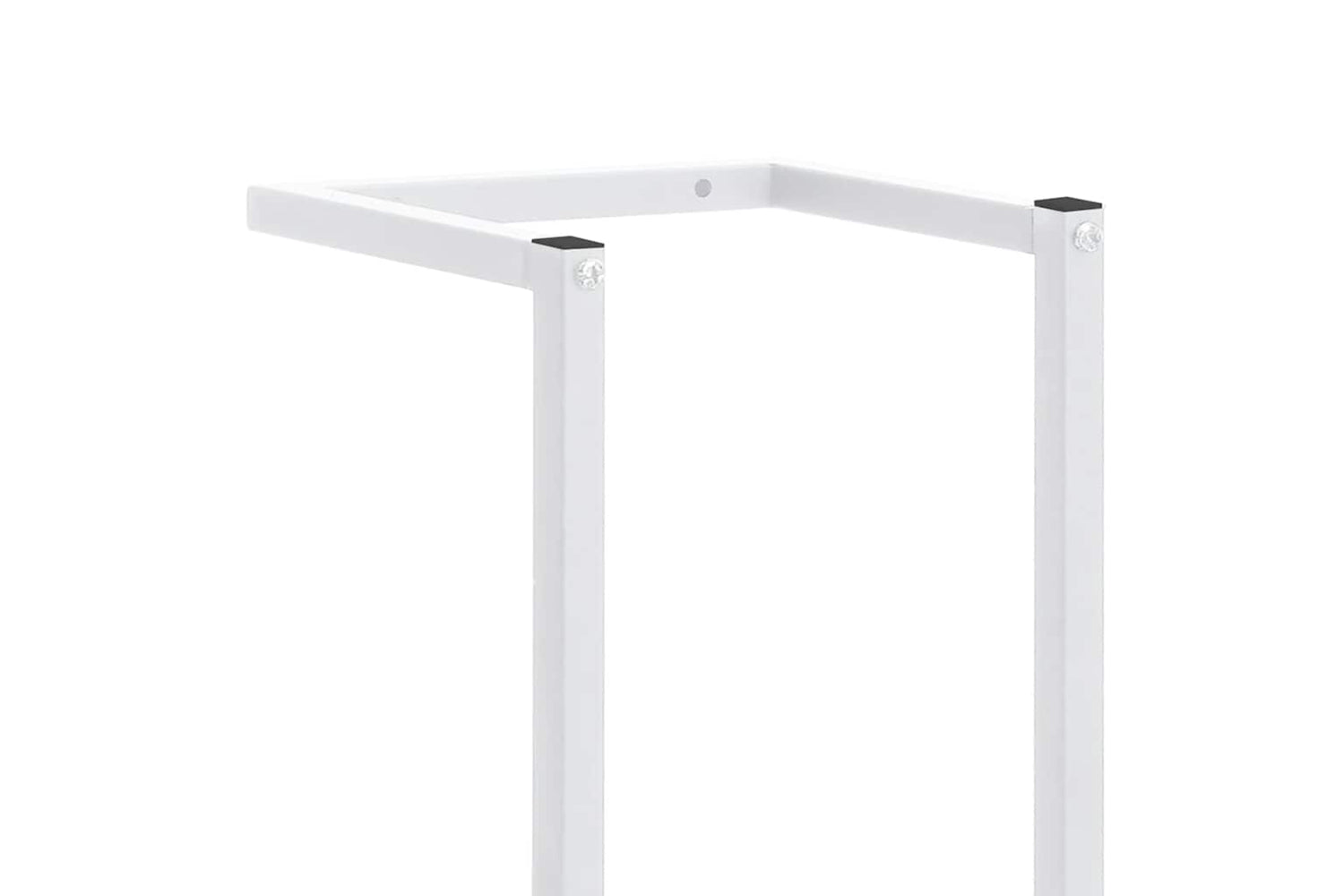 vidaXL 336117 Towel Rack White 25x20x95cm Steel-6