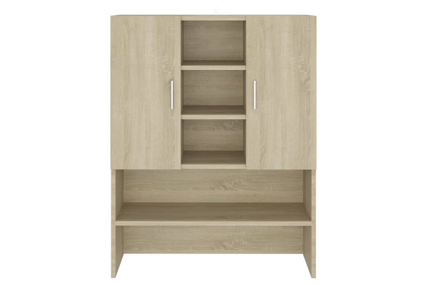 vidaXL 808389 Washing Machine Cabinet Sonoma Oak 70.5x25.5x90cm-2