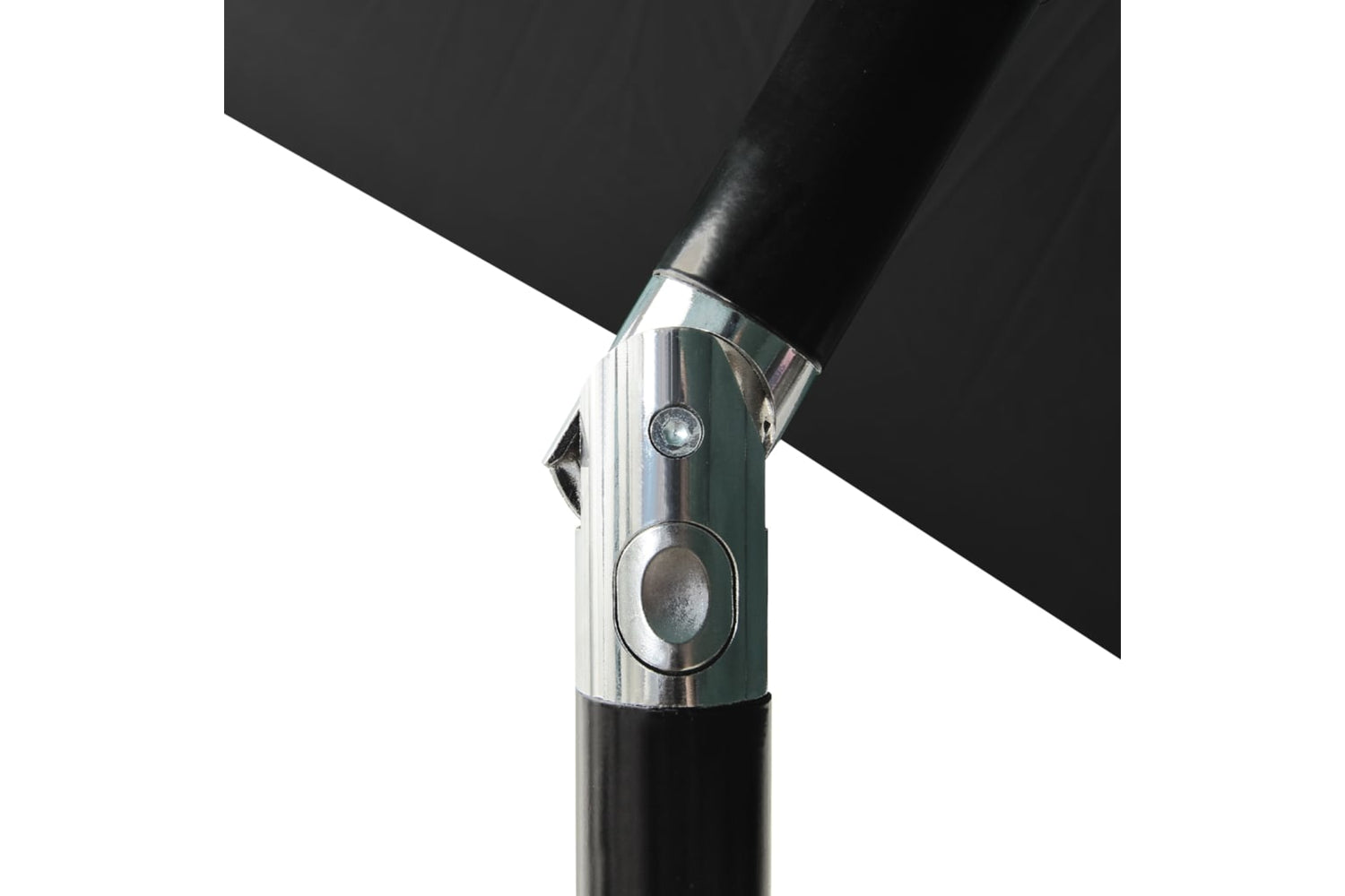Vidaxl 313858 3-tier Parasol With Aluminium Pole Black 2 M-6