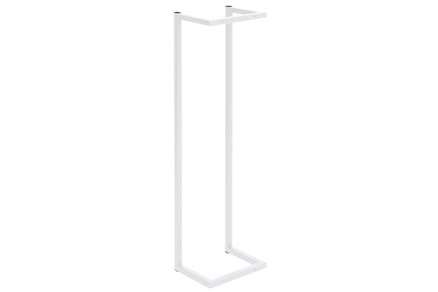 vidaXL 336117 Towel Rack White 25x20x95cm Steel-5