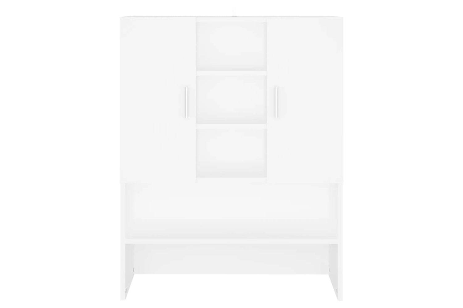 vidaXL 808386 Washing Machine Cabinet White 70.5x25.5x90cm-2