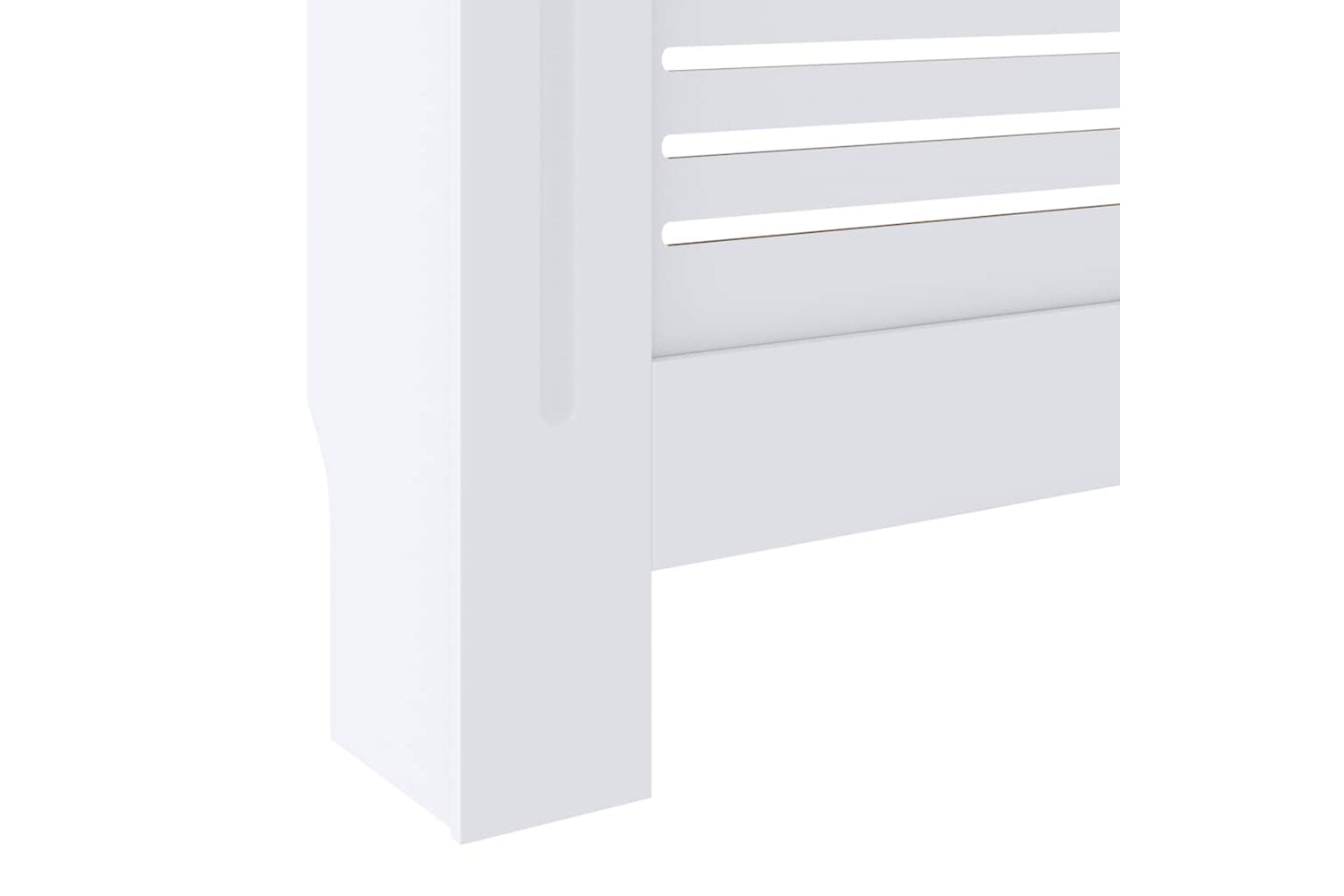 VidaXL MDF Radiator Cover White 205cm-7