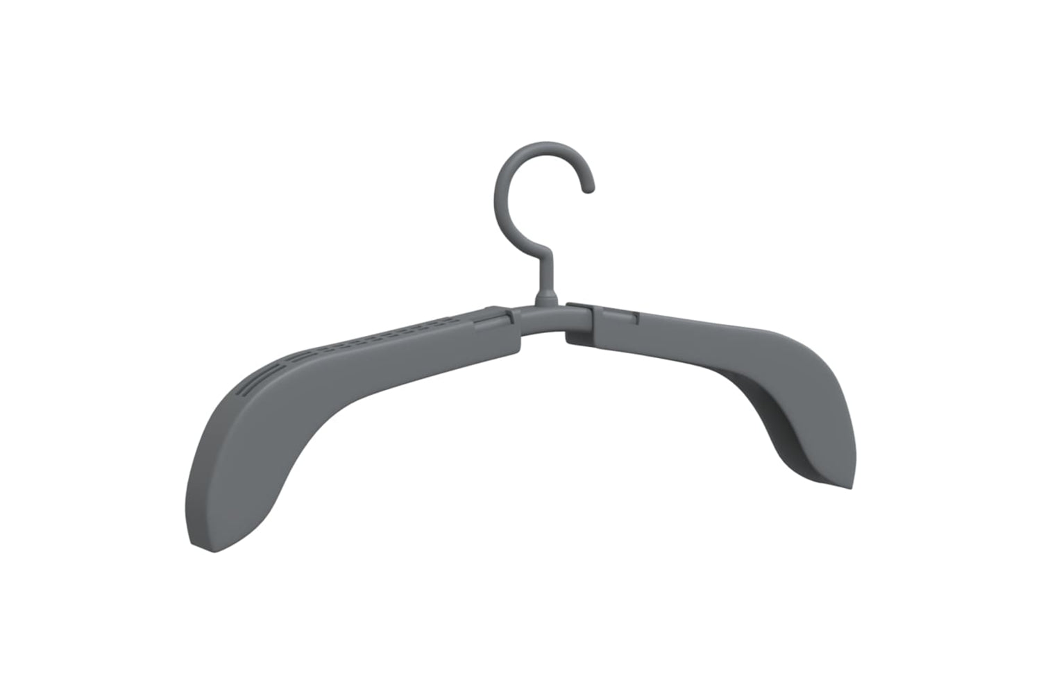 Vidaxl 344387 Extendable Clothes Hangers 5 Pcs Grey-2