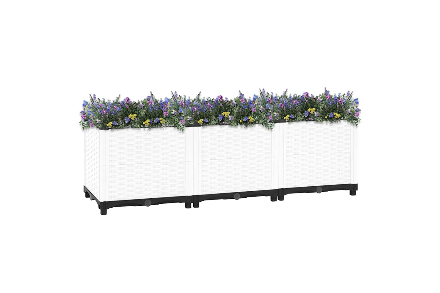 vidaXL Raised Bed 120x40x38cm Polypropylene-2