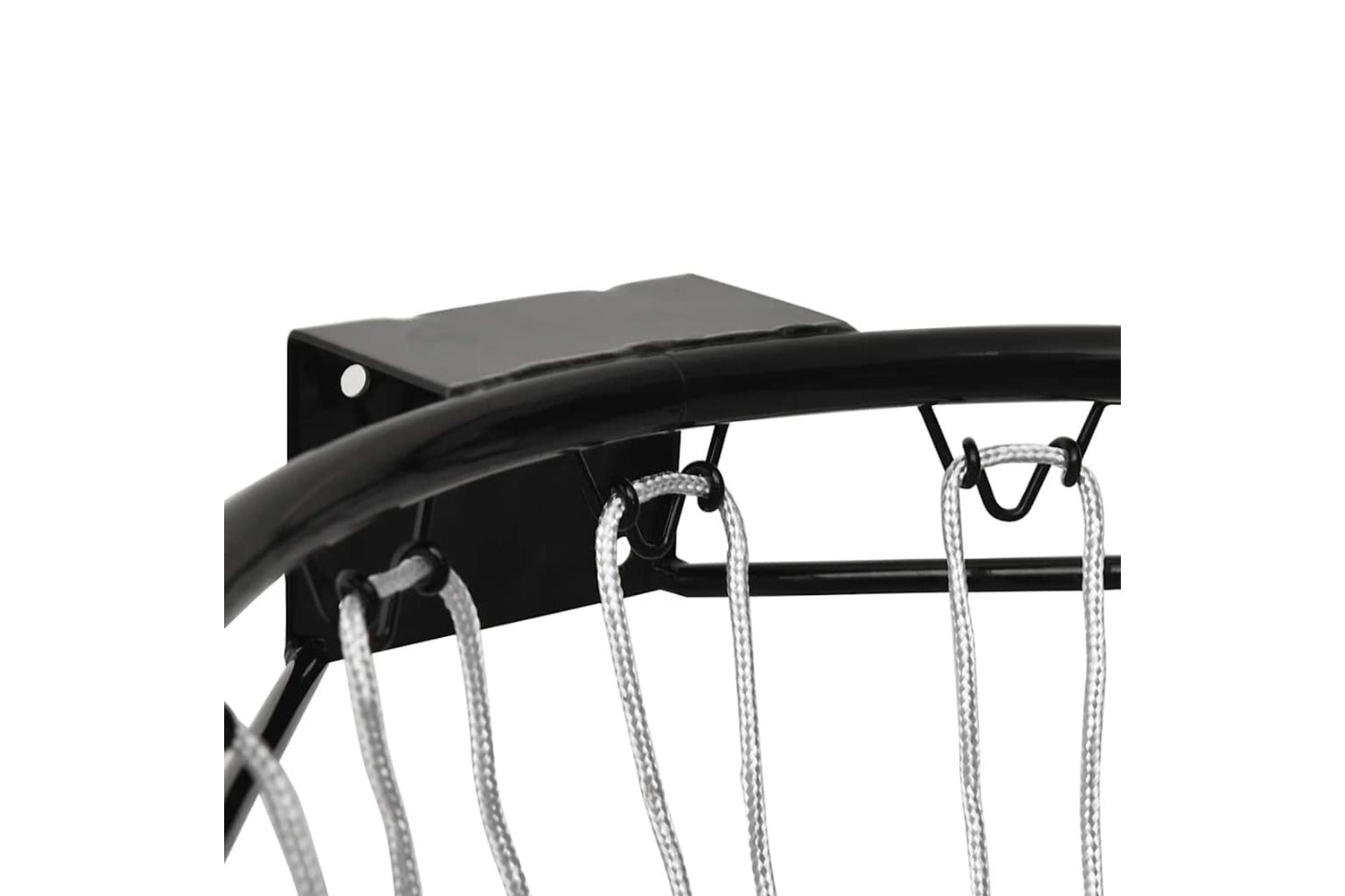 Vidaxl Basketball Ring Black 39 Cm Steel-5