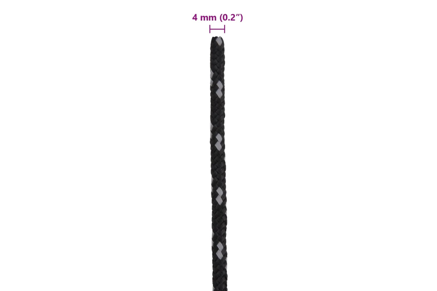 vidaXL 4008135 Tent Guy Ropes With Spanners Reflective 8 Pcs 4 M 4mm-8