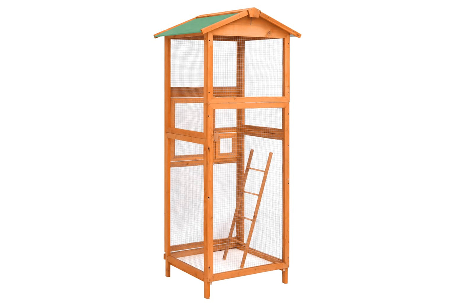 vidaXL 171457 Bird Cage 68x62x166cm Solid Firwood-5