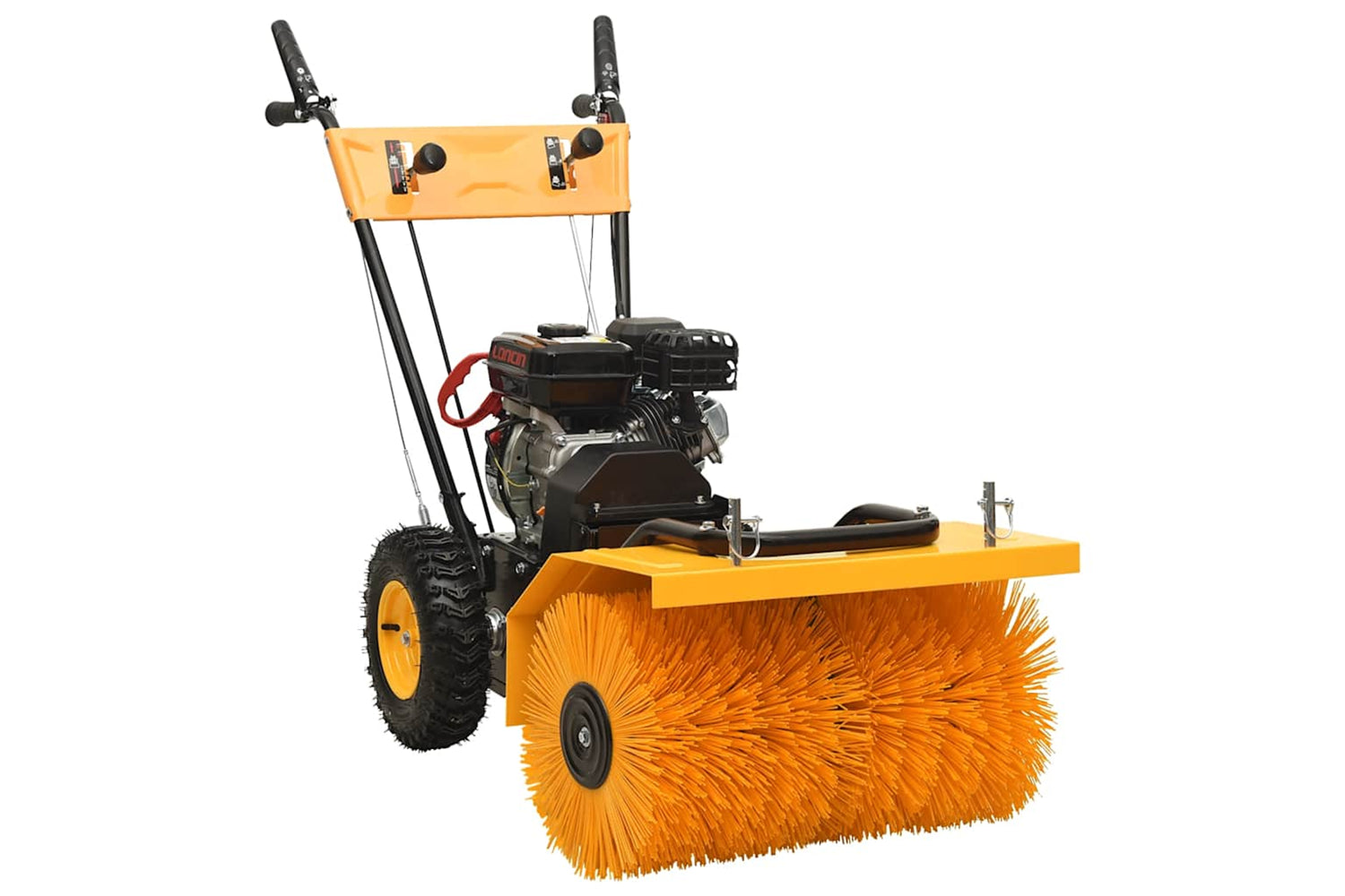 Vidaxl 152161 Petrol-powered 2-in-1 Snow Thrower And Sweeper 6.5hp-2