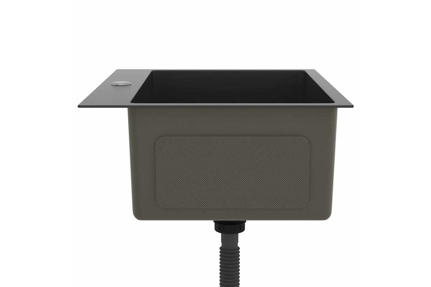 Vidaxl 51513 Handmade Kitchen Sink Black Stainless Steel-5