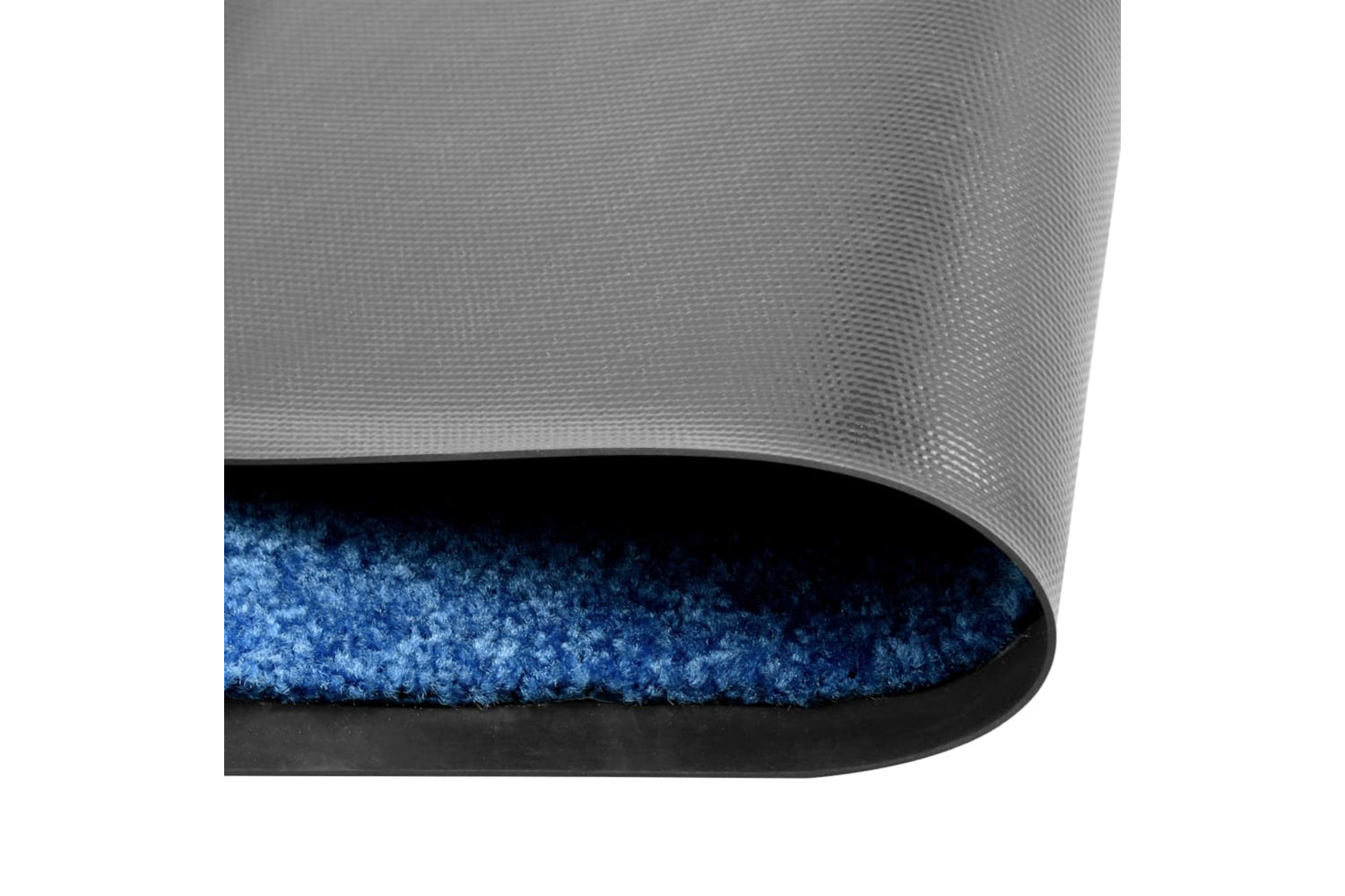 vidaXL 323441 Doormat Washable Blue 60x180cm-2