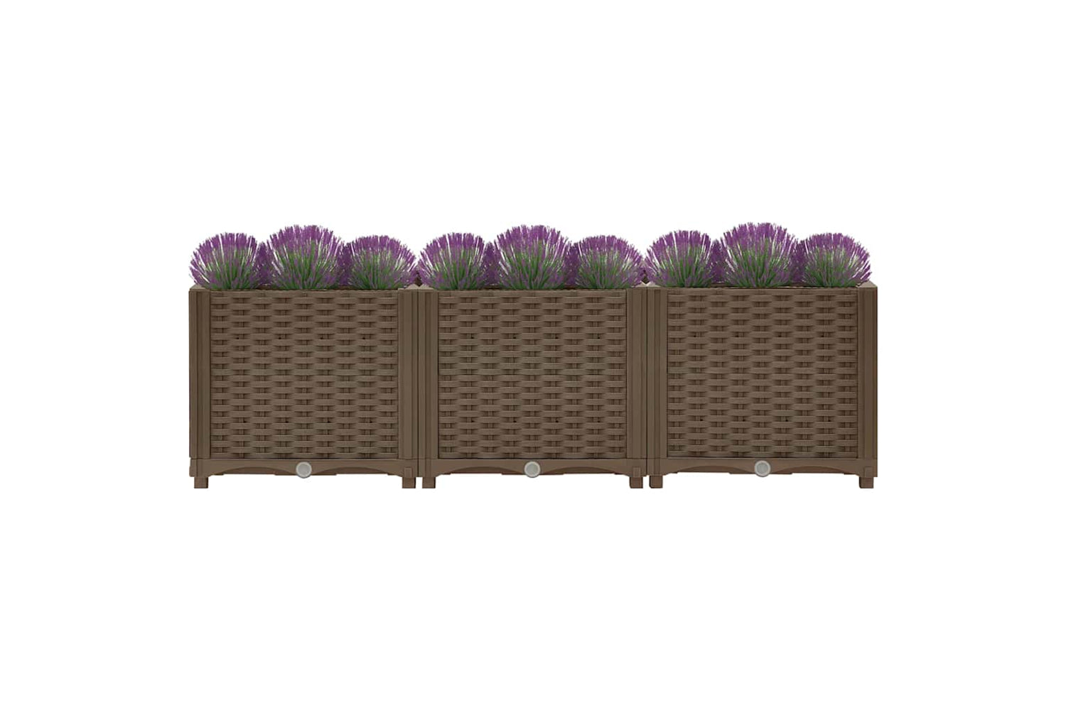 vidaXL Raised Bed 120x40x38cm Polypropylene-2