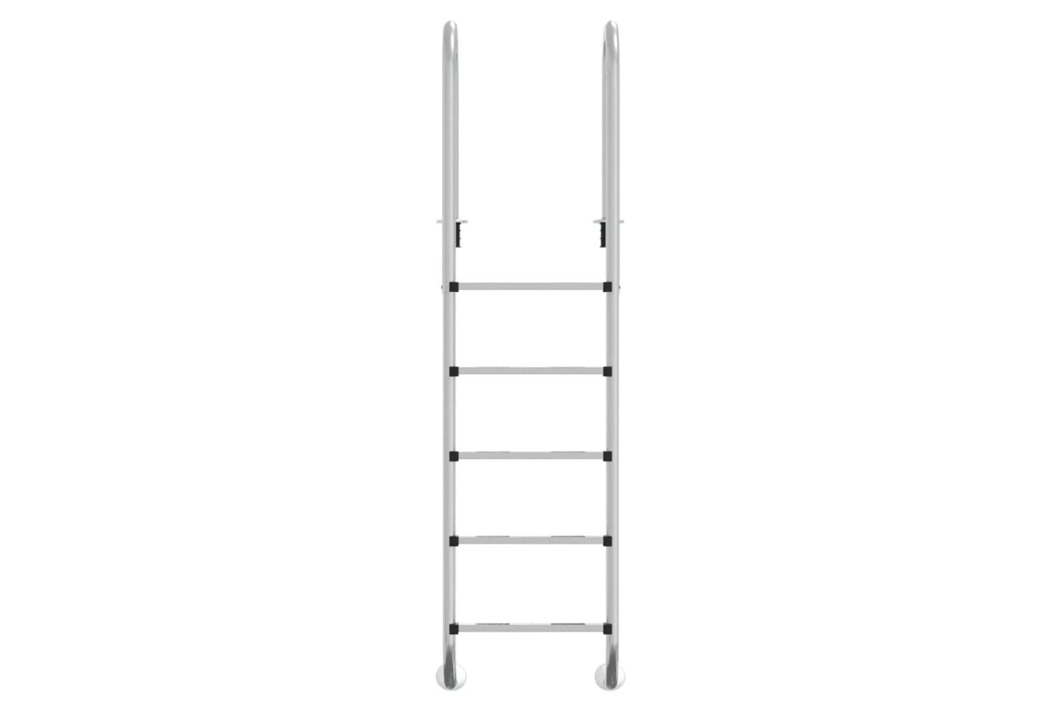 vidaXL 93454 Pool Ladder 54x38x211cm 304 Stainless Steel-2