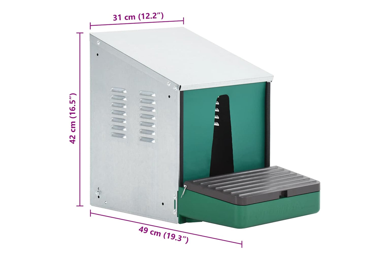 Vidaxl 171448 Nestomatic Roll-away Nest Box For Poultry-8