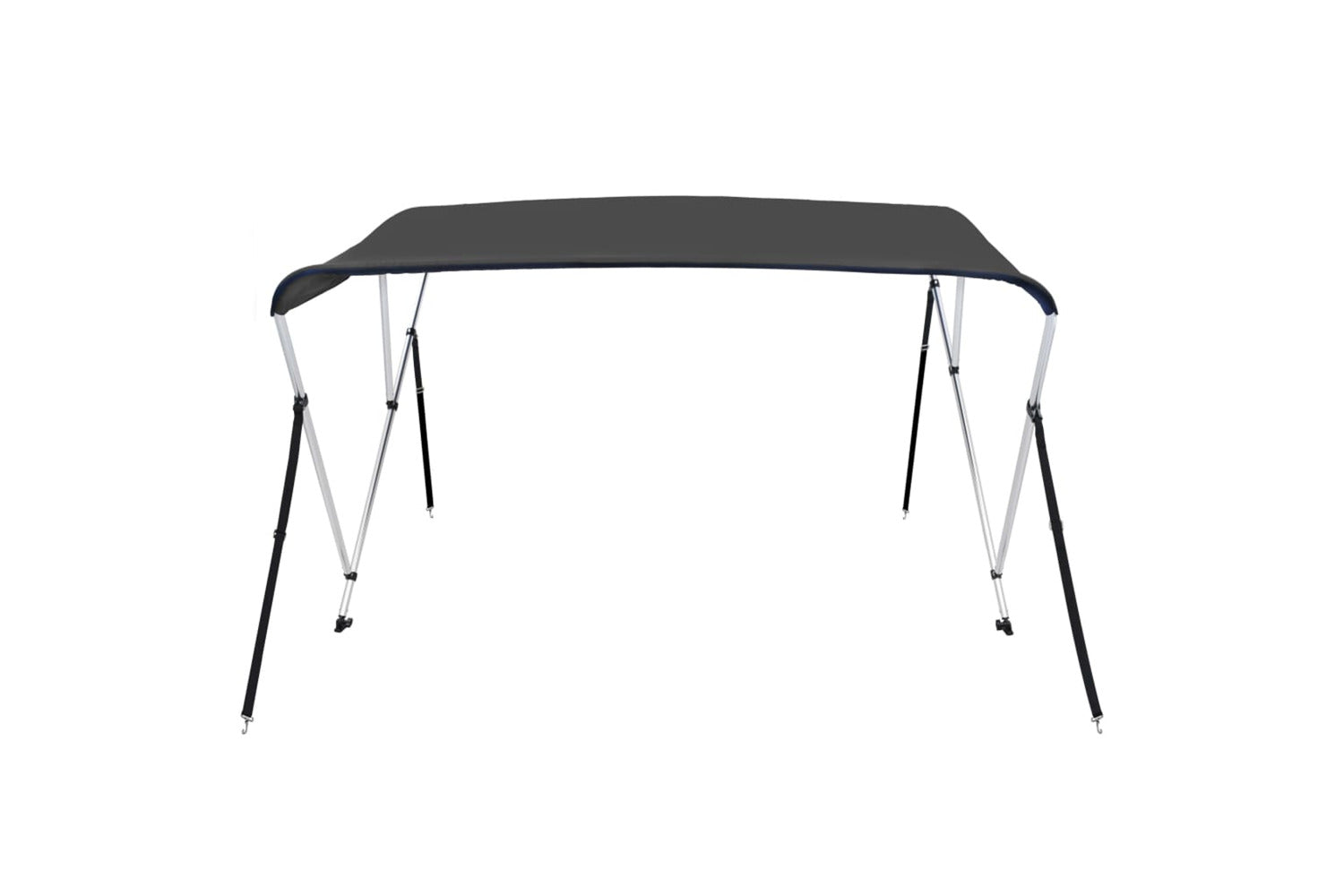 vidaXL 93134 3 Bow Bimini Top Anthracite 183x160x137cm-3
