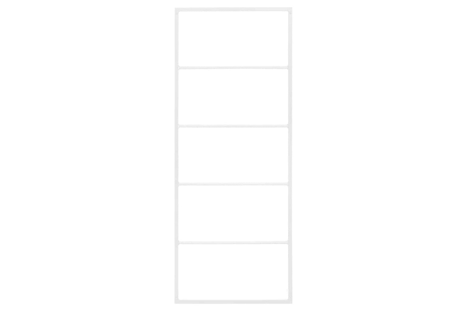 vidaXL 336119 Towel Rack White 45x10x115cm Steel-2