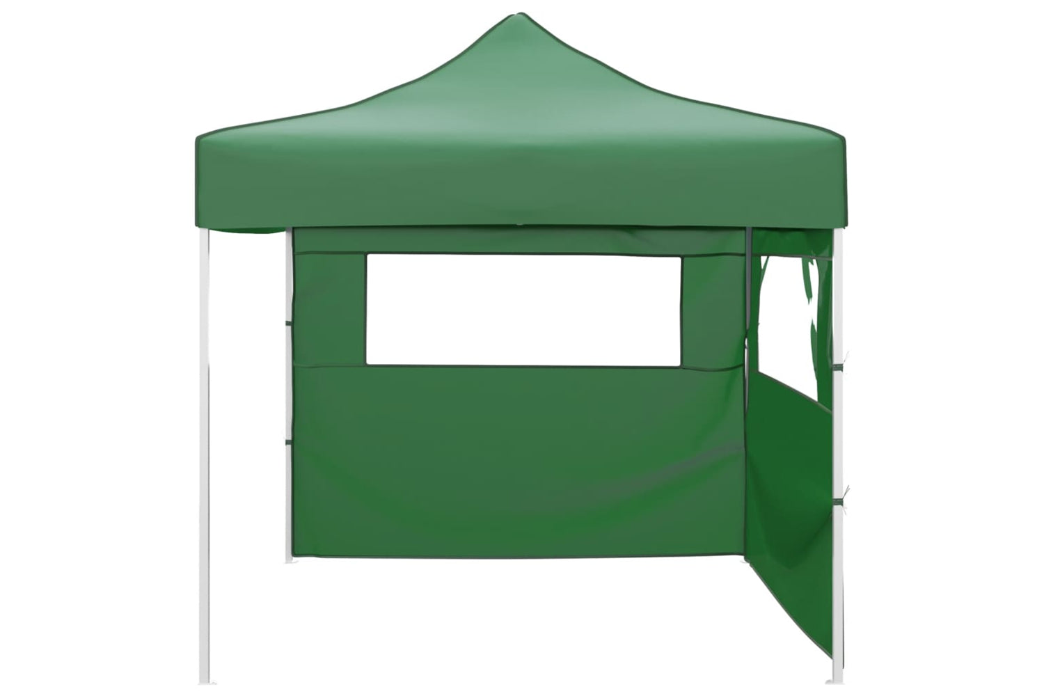 Vidaxl Foldable Tent With 2 Walls 3x3 M Green-2