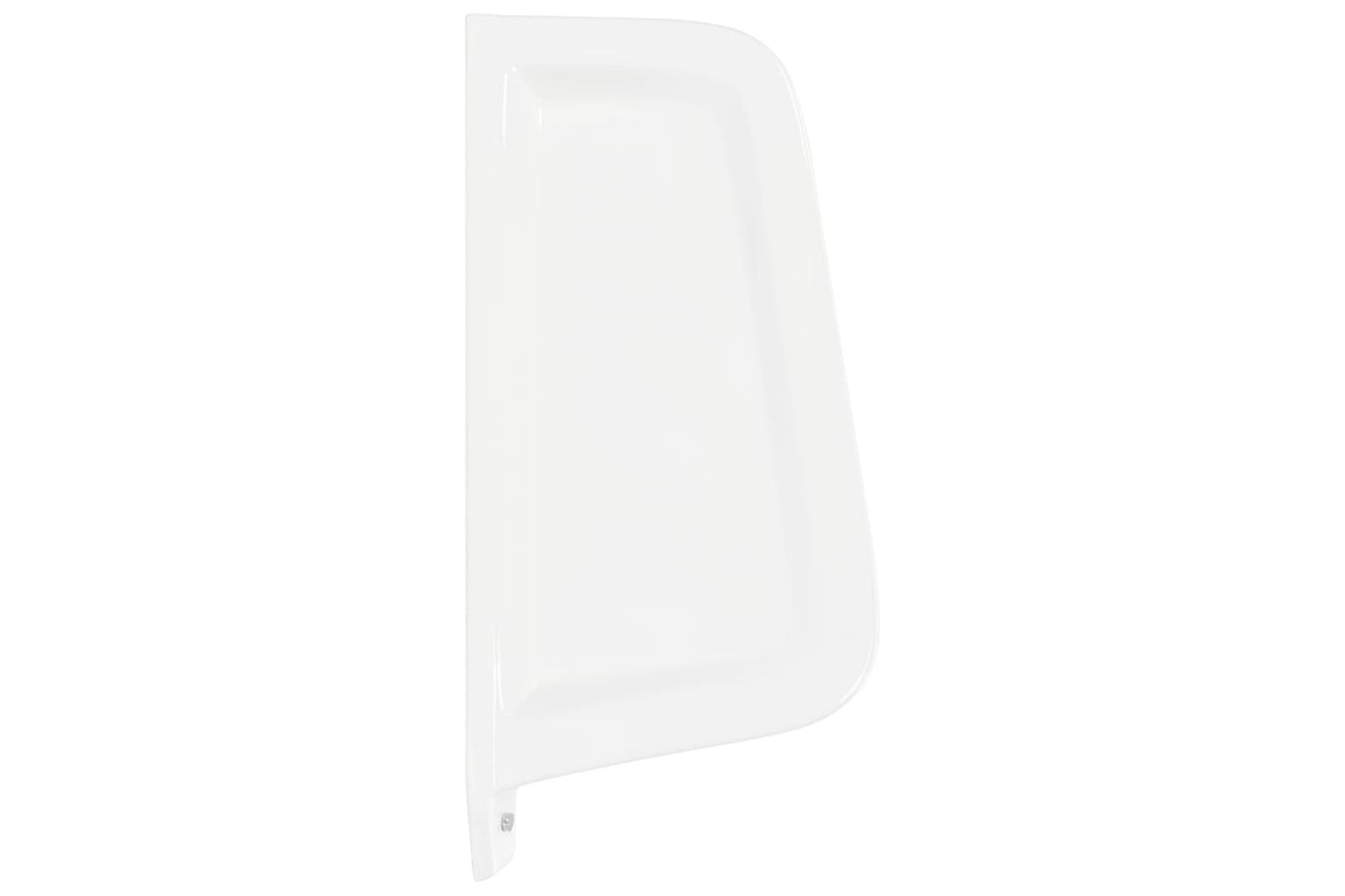 Vidaxl 143852 Wall-mounted Urinal Privacy Screen Ceramic White-2