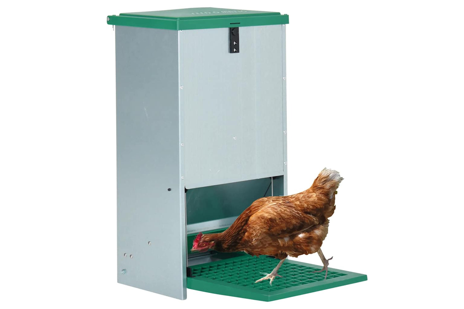 Vidaxl 171447 Feedomatic Automatic Poultry Feeder With Treadle 20 Kg-2
