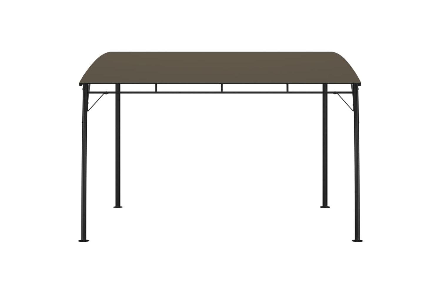 Vidaxl 312254 Garden Sunshade Awning 3x3x2.55 M Taupe-2