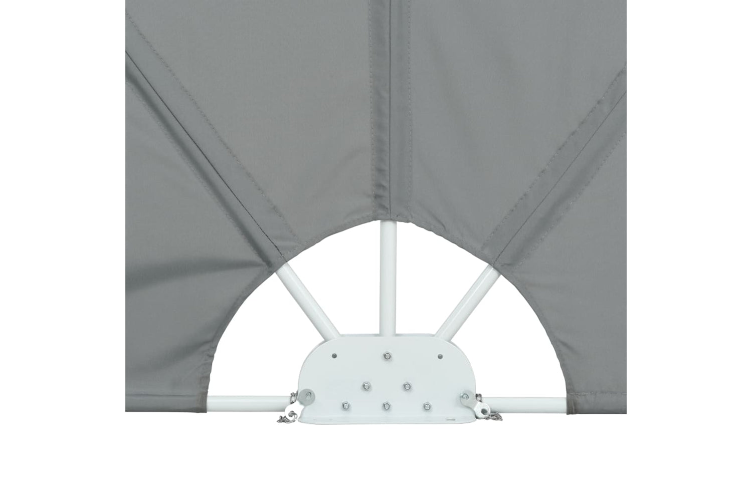vidaXL 44566 Collapsible Terrace Side Awning Grey 400x200cm-7