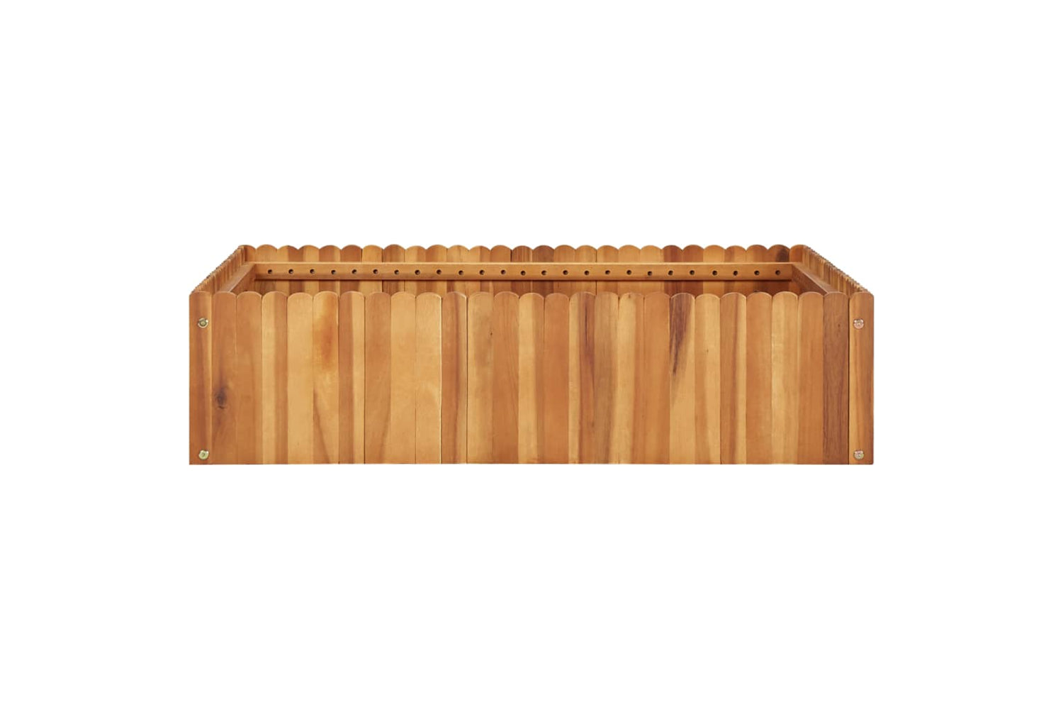 vidaXL 45922 Garden Raised Bed 100x100x25cm Solid Acacia Wood-2