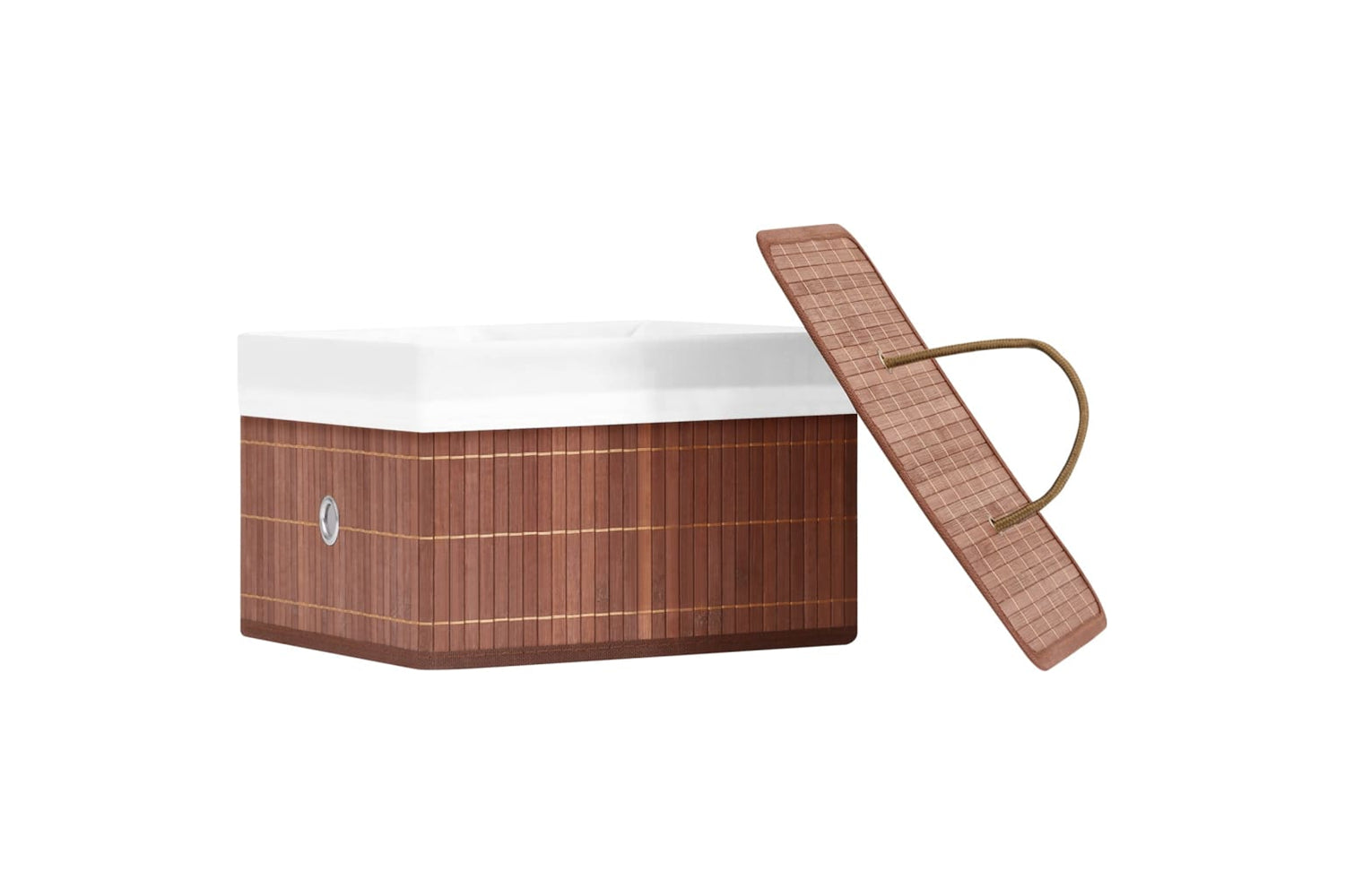 Vidaxl 320768 Bamboo Storage Boxes 4 Pcs Brown-4