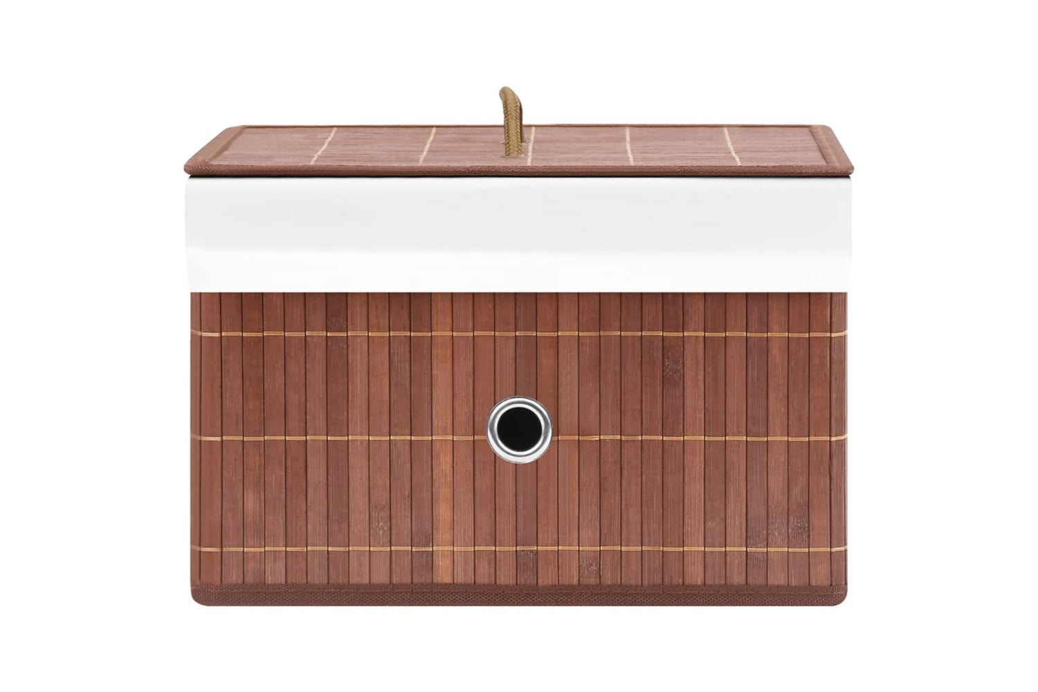 Vidaxl 320768 Bamboo Storage Boxes 4 Pcs Brown-5